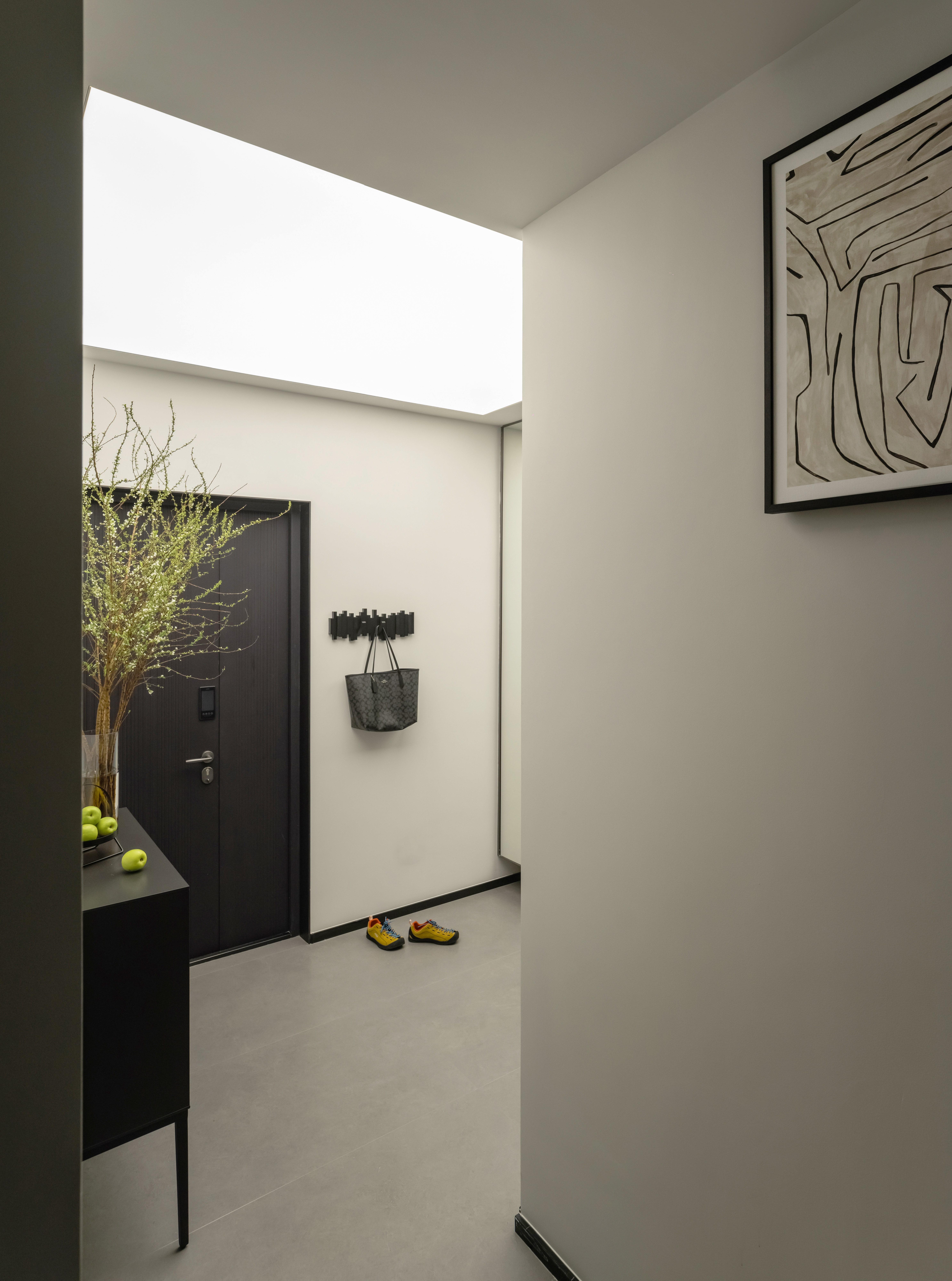 黑白重构,400㎡四层别墅的极简新生丨北岩-6