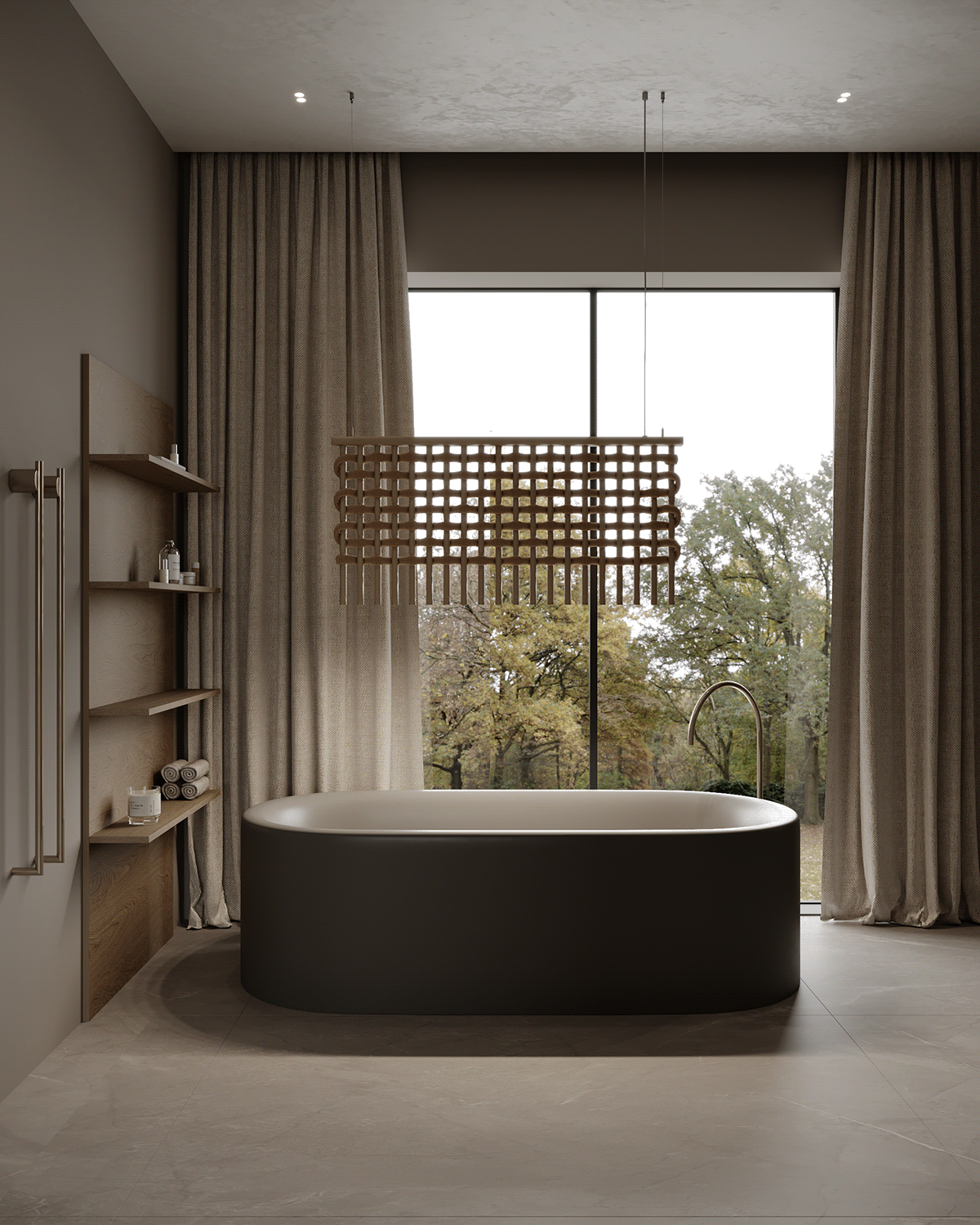 87平 现代简约空间设计！-8