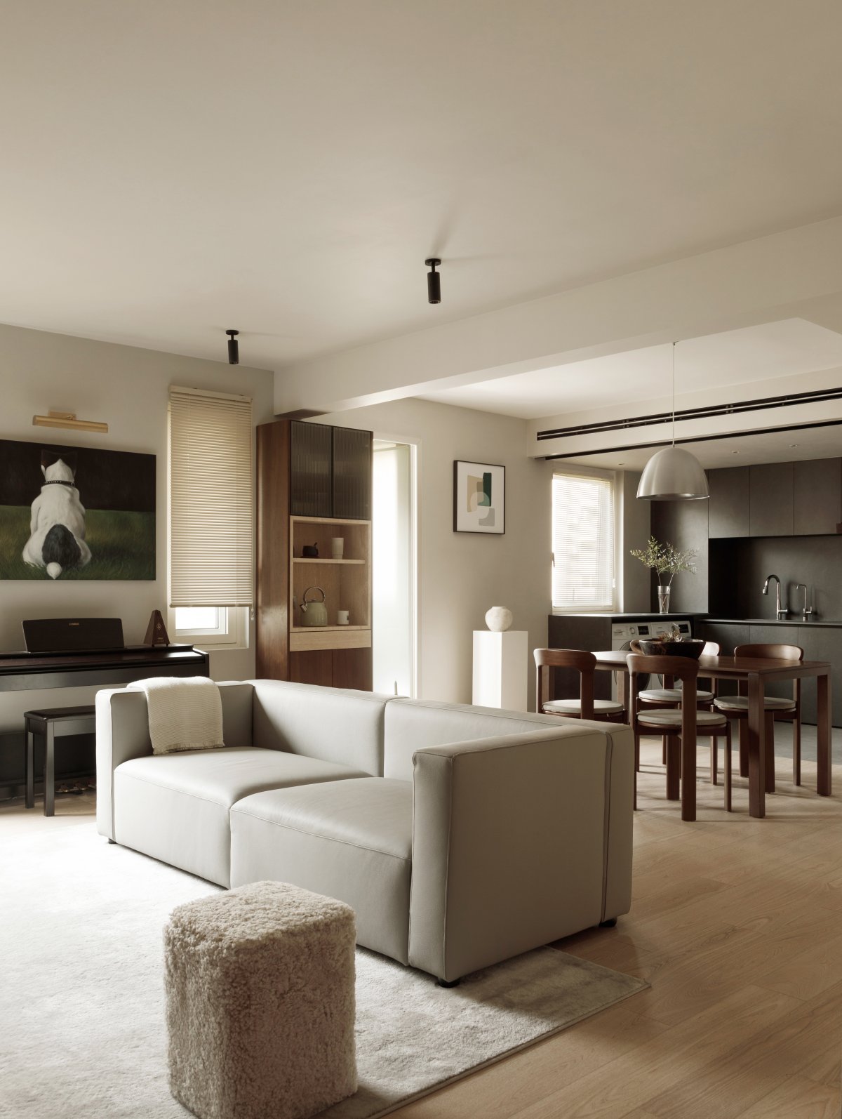 棕调公寓丨中国上海丨浠多设计-3