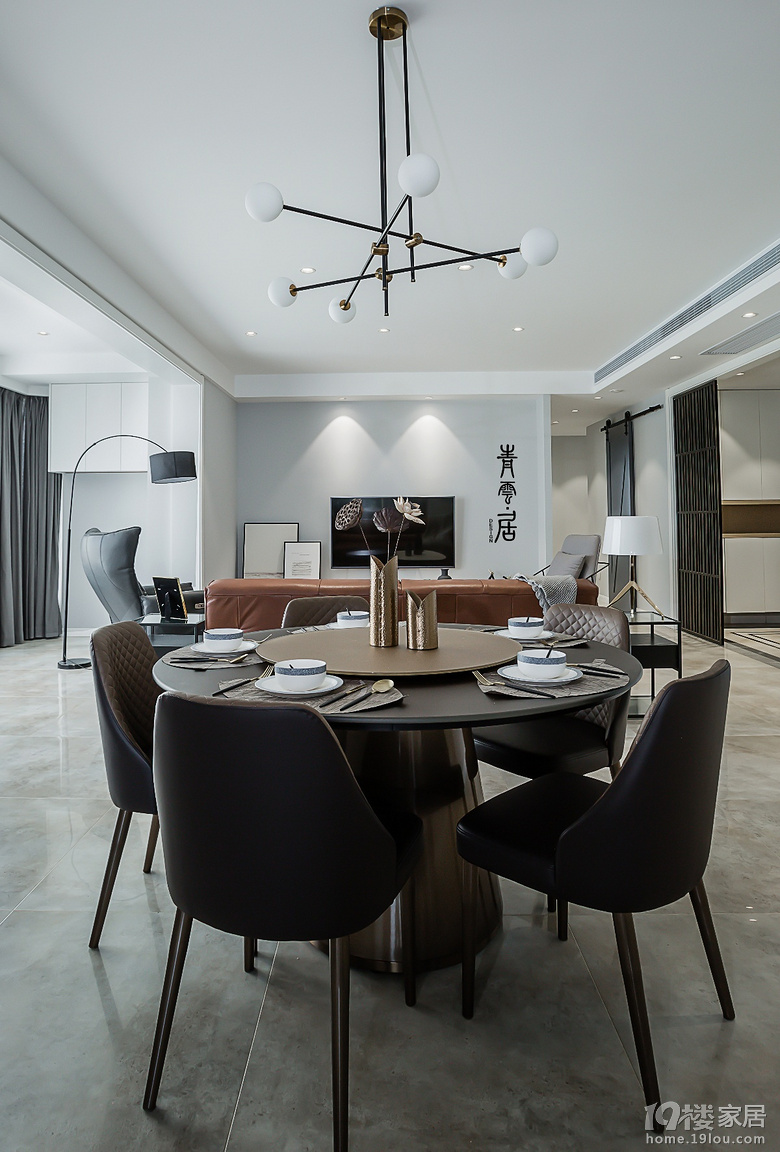 青云居设计机构【5 AM】——现代风格-19