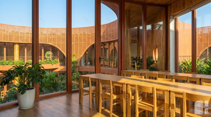 嘉莱幼儿园丨越南丨H2 Architects-12