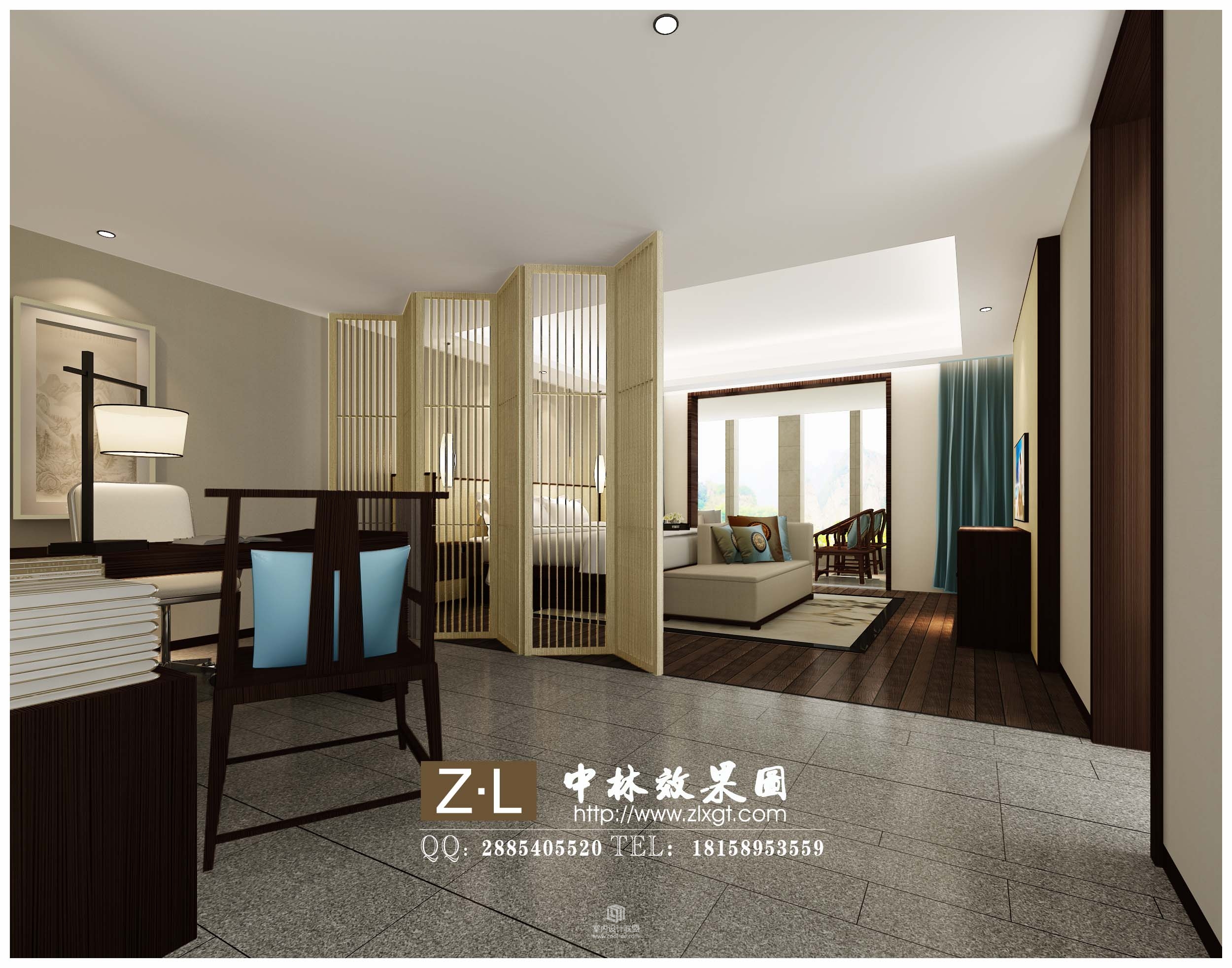 ■■■■■史上最牛X的简约中式禅意酒店效果■■■■■-9