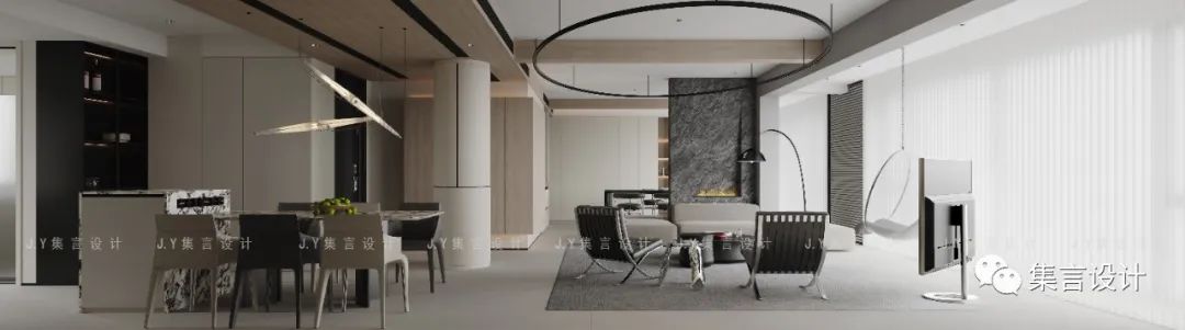 极简之美 · 把美术馆搬回家丨J·Y 设计-6