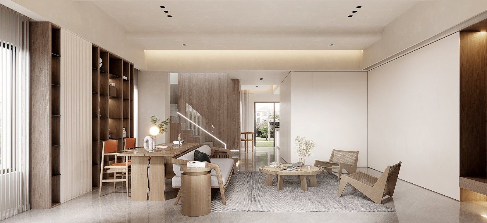 简约治愈系住宅设计-5