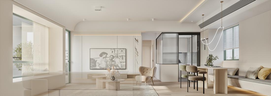 【旧房新装】福田金桂大厦张宅-1