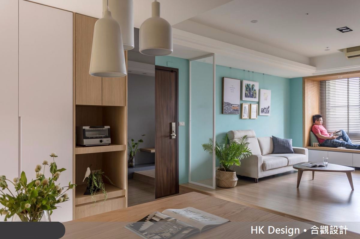 86㎡北欧风格住宅-4