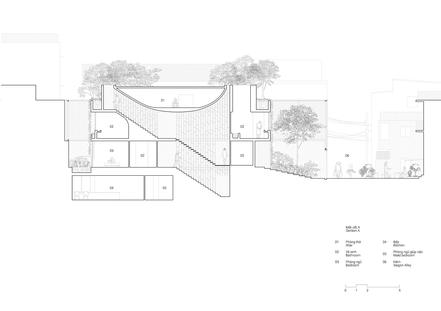 Tan Dinh 别墅丨越南胡志明市丨MIA Design Studio-74