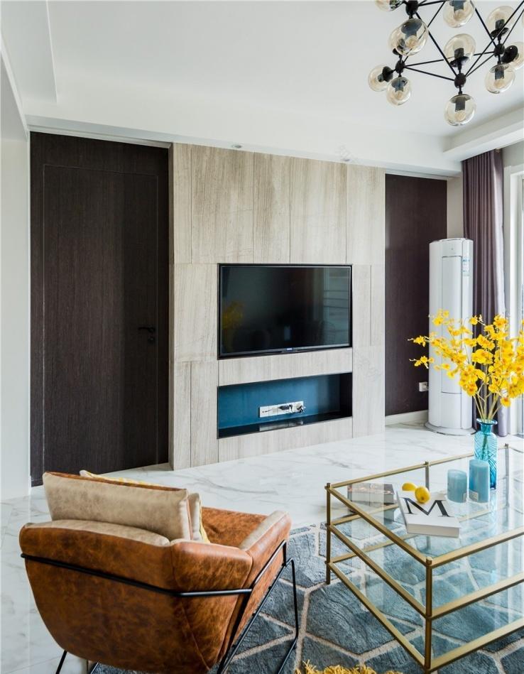 合肥 80㎡现代混搭风,高颜值家居设计全靠软装-5