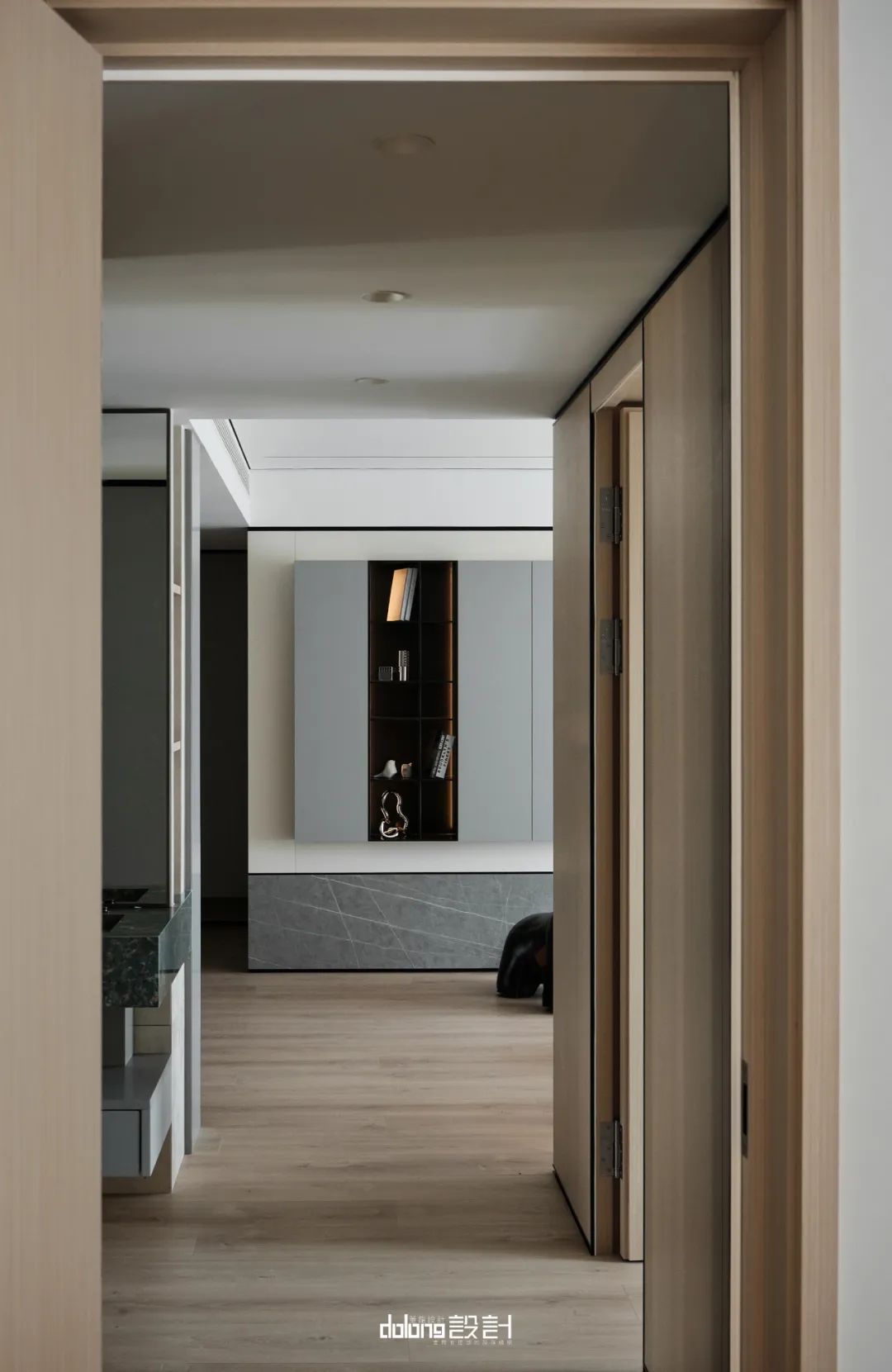 纯净与质感的现代简约私宅设计丨DoLong董龍设计-37