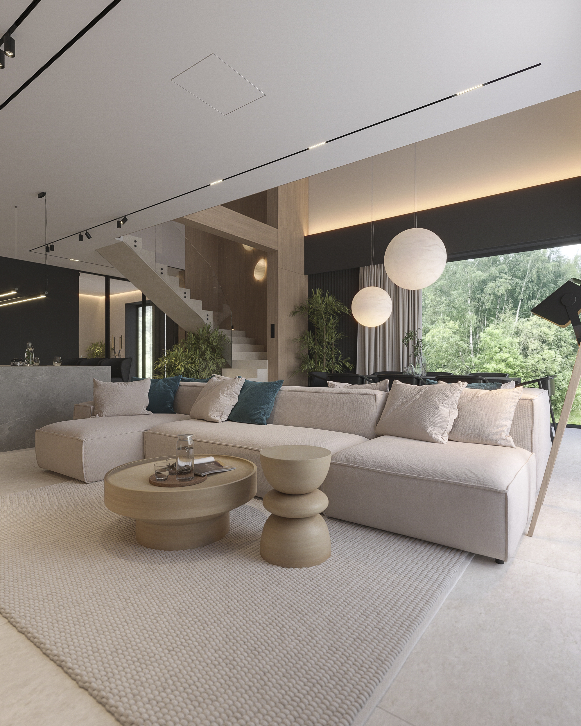 House in a modern style #K1-13