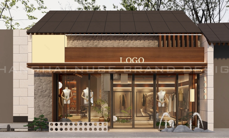 不搞套路搞腔调!新中式服装店把"东方高级感"玩明白了-1