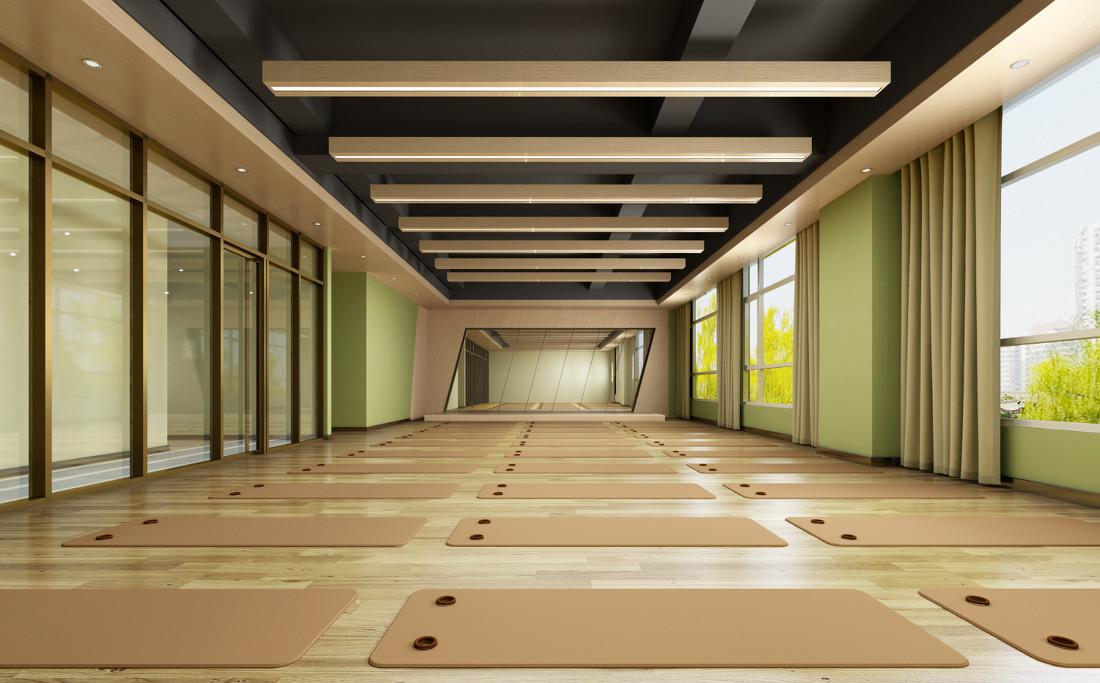 动感单车室里的前厅设计-9