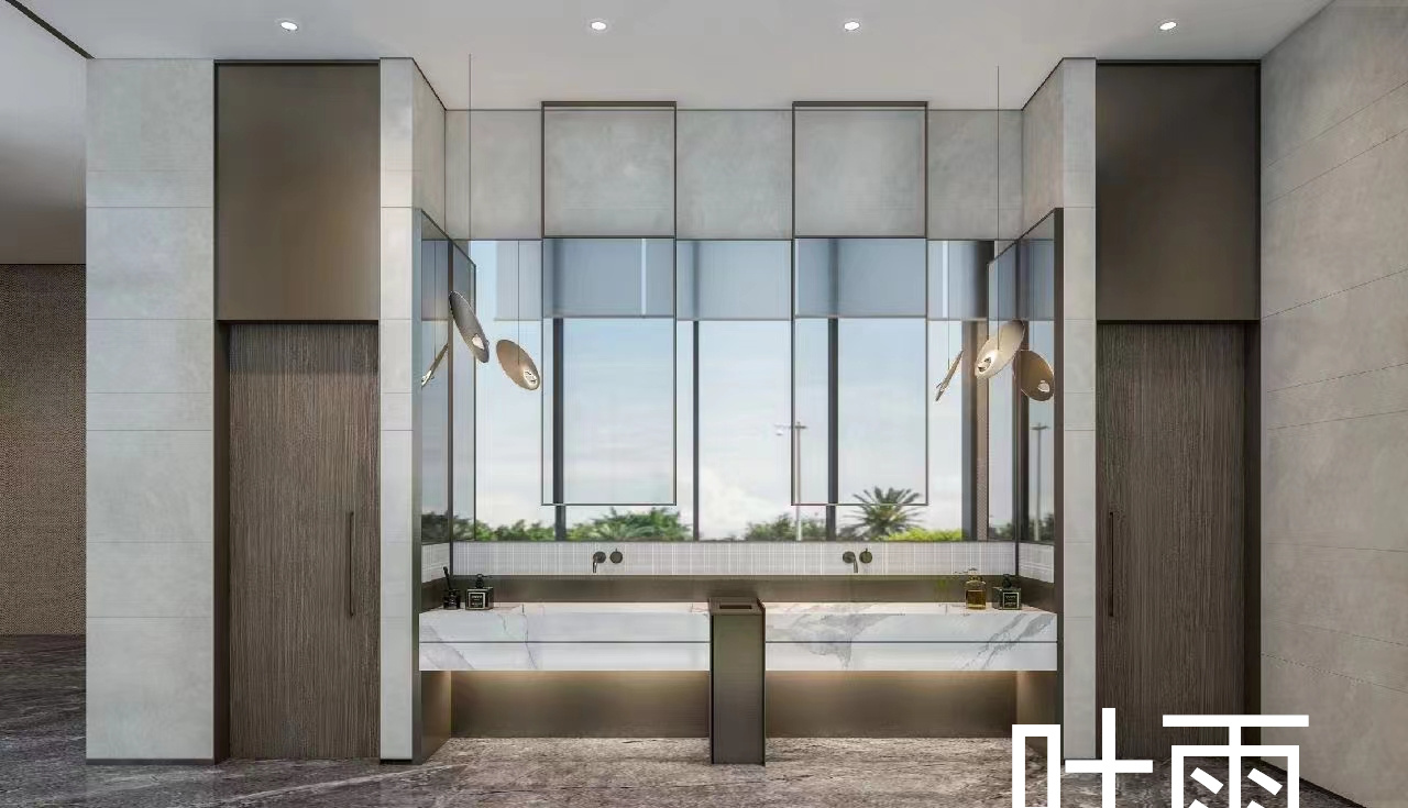 售楼部大厅效果表现-4