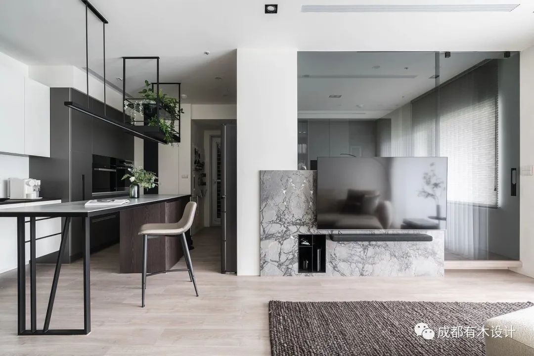 航空业夫妻的浪漫现代简约新婚小居丨砌二-20