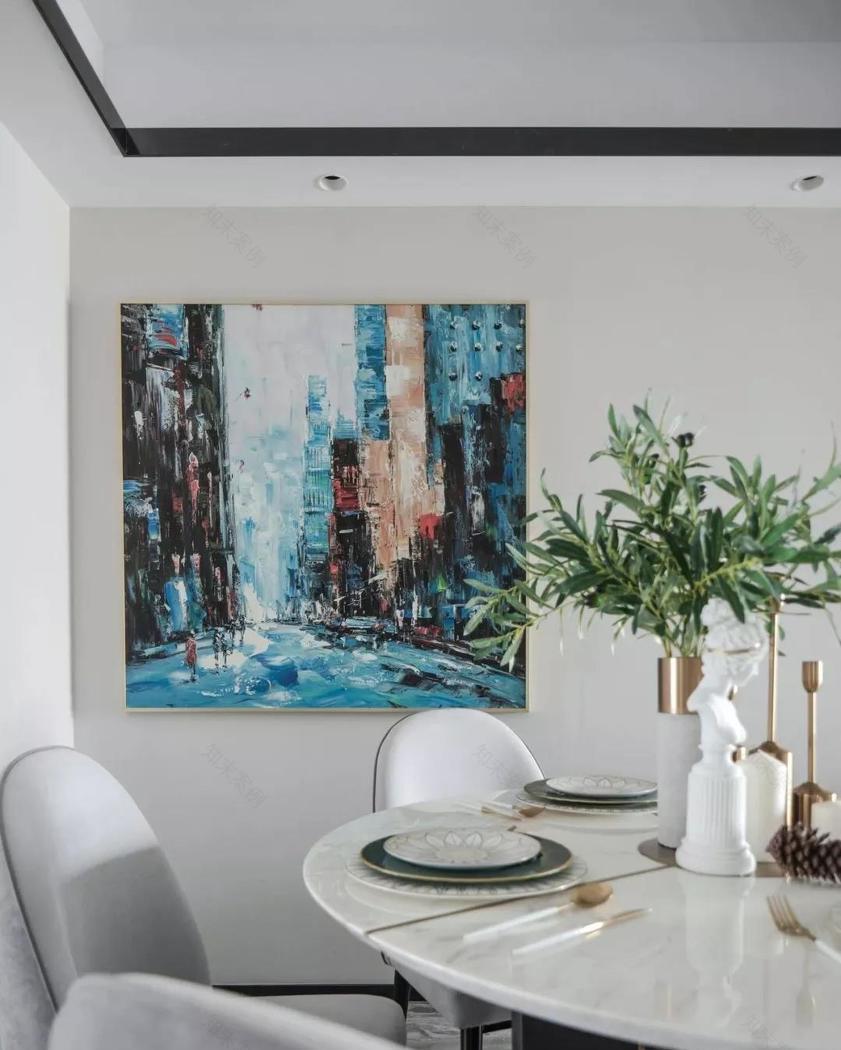 90 后新婚夫妻的现代轻奢婚房,设计巧妙且实用-16