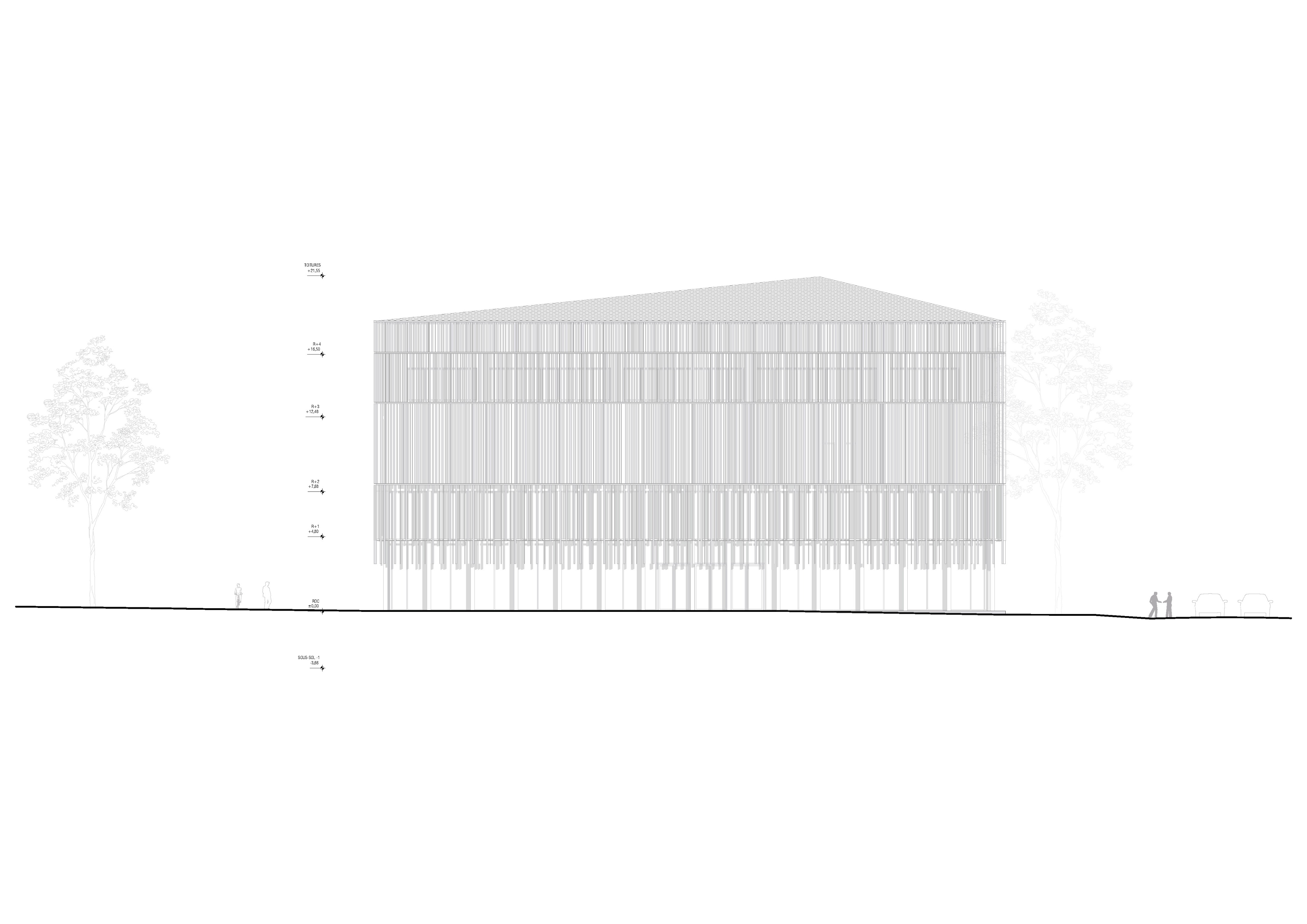 巴黎大学校园中心丨法国巴黎丨K ARCHITECTURES SIGWALT HERMAN-40