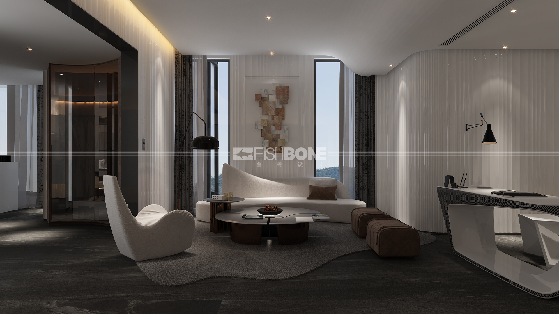 大理理想邦壹号院丨中国大理丨鱼骨设计-85