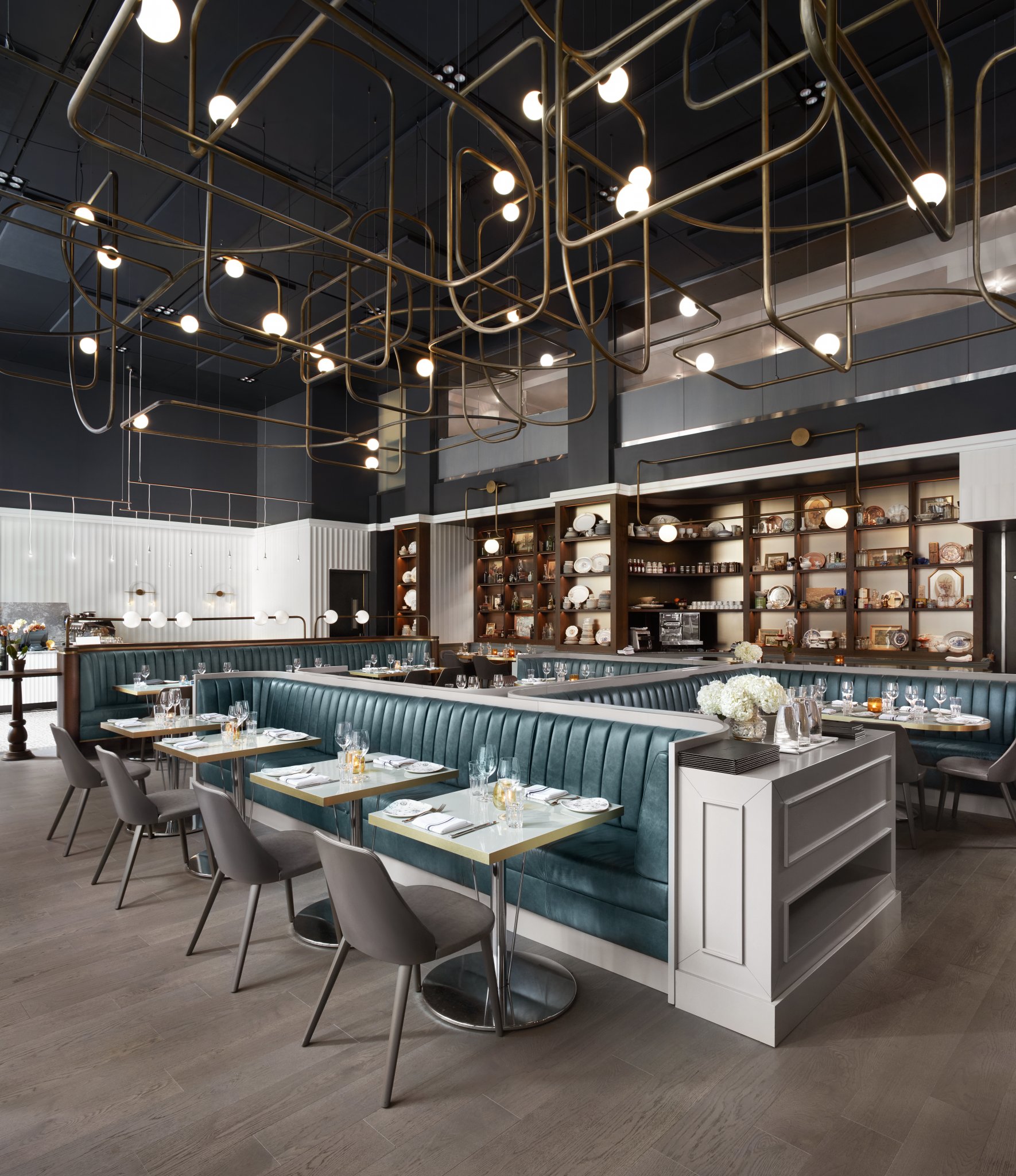 多伦多默瑟Germain 酒店的维克多餐厅-5