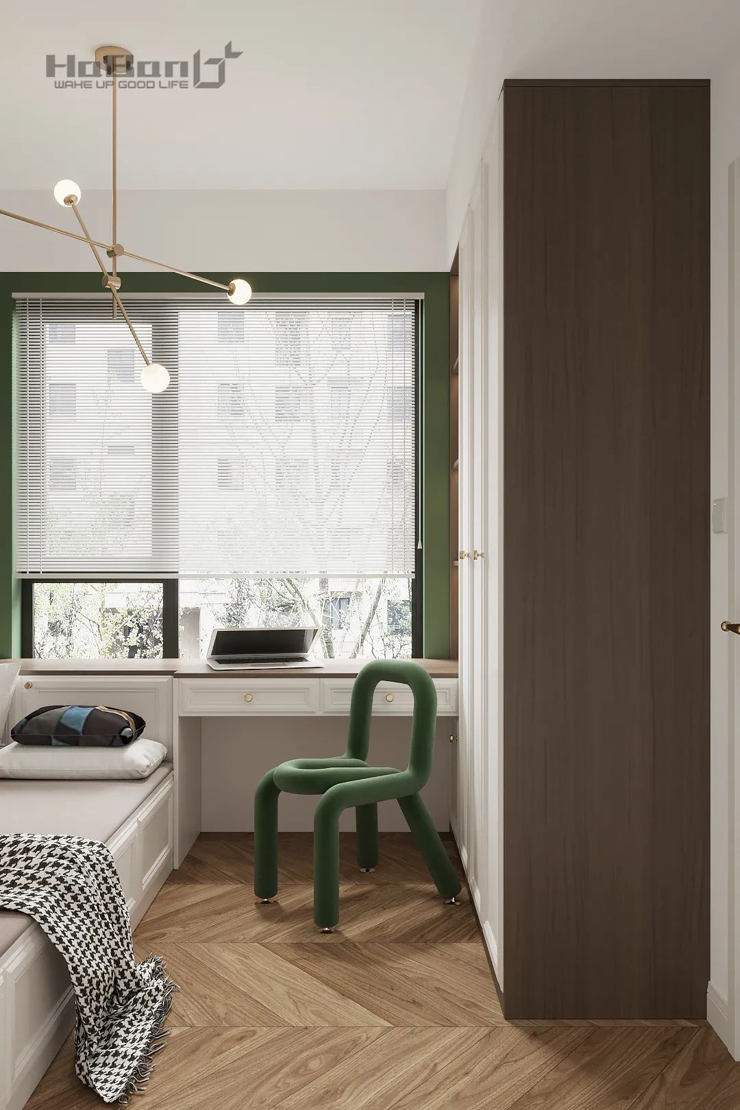 北欧风相马大乘设计案例 | 色彩碰撞为空间注入生命力-34