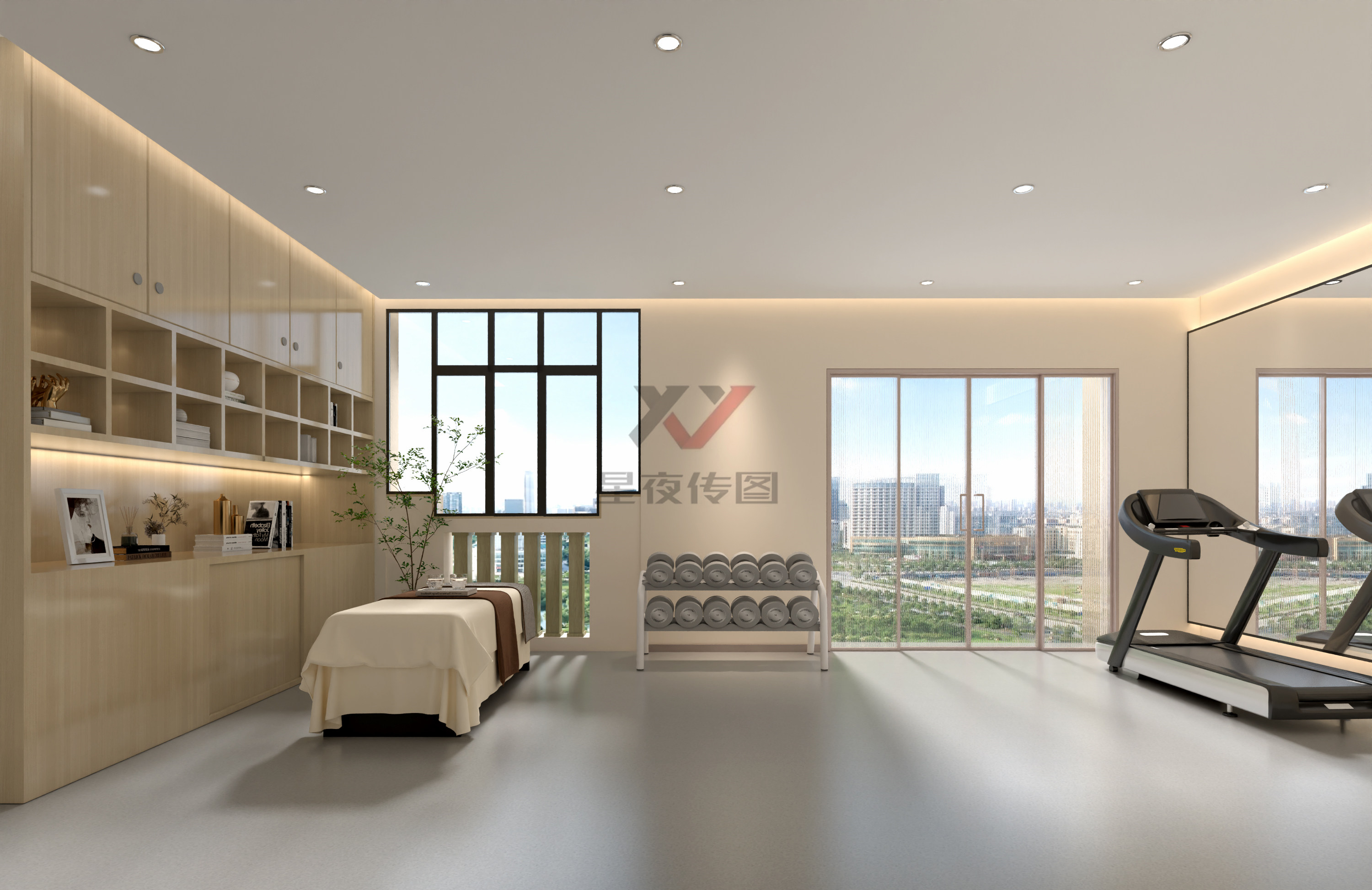 工装案例 | 健身房&瑜伽馆-4