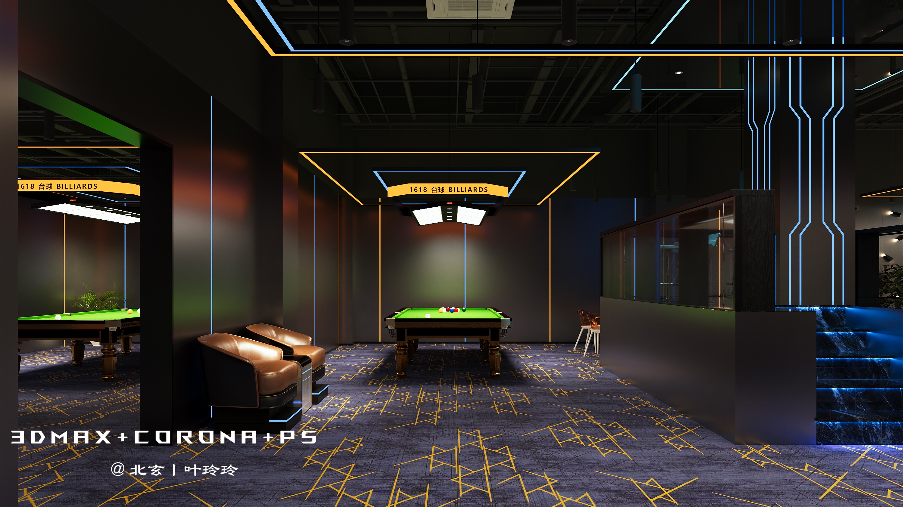 台球室设计-9