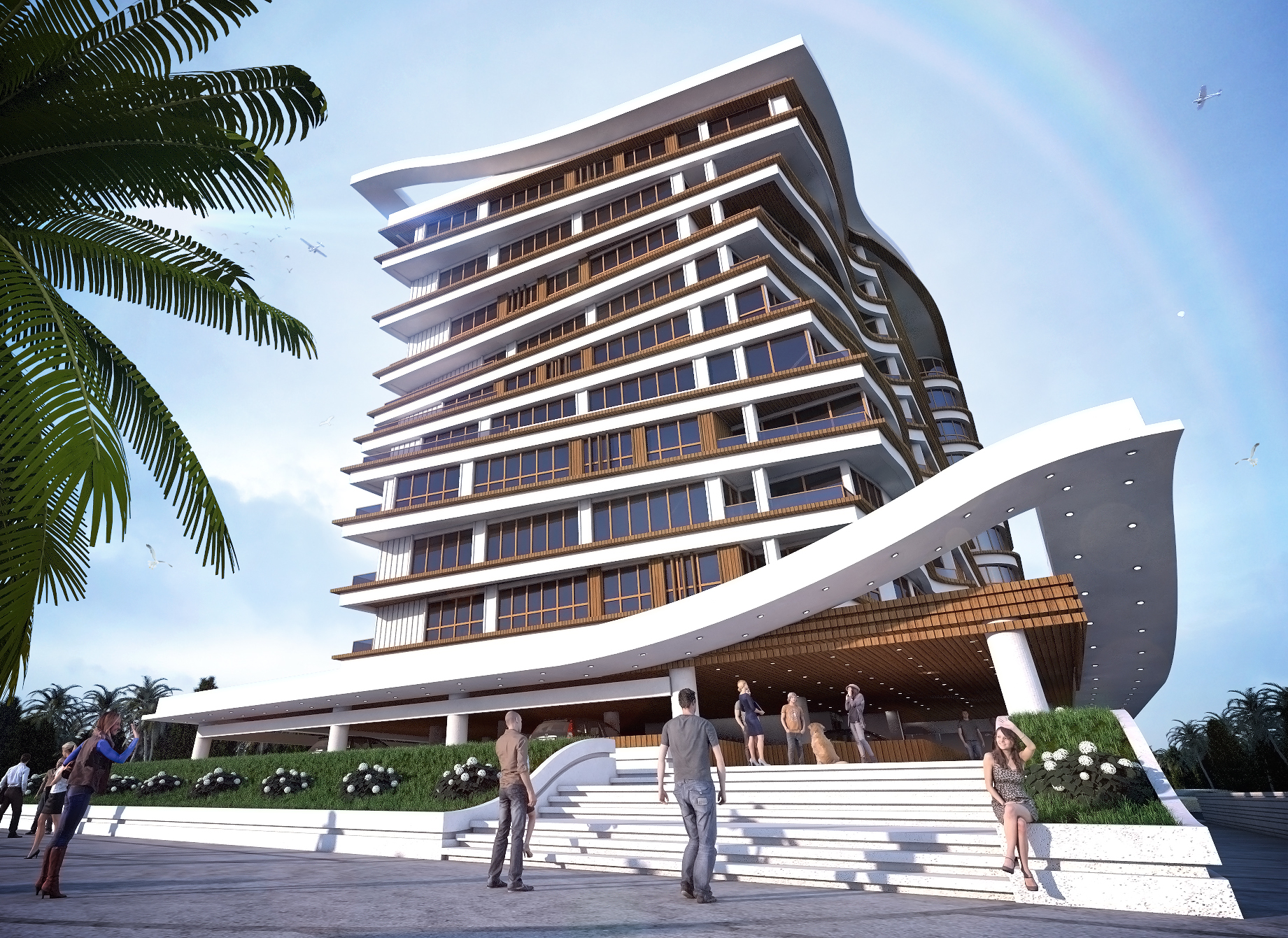 拉姆萨尔塔 1 号公寓,摩登宜居的典范-1