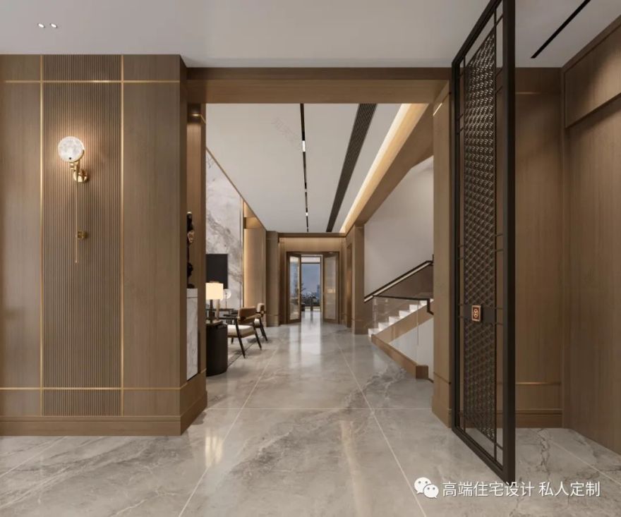 华侨城新中式别墅 | 简约雅致,归家之礼-9