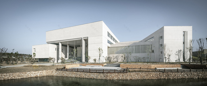 荆门京山市图书档案馆丨中国荆门丨华中科技大学匠作工作室,武汉华中科大建筑规划设计研究院有限公司-9