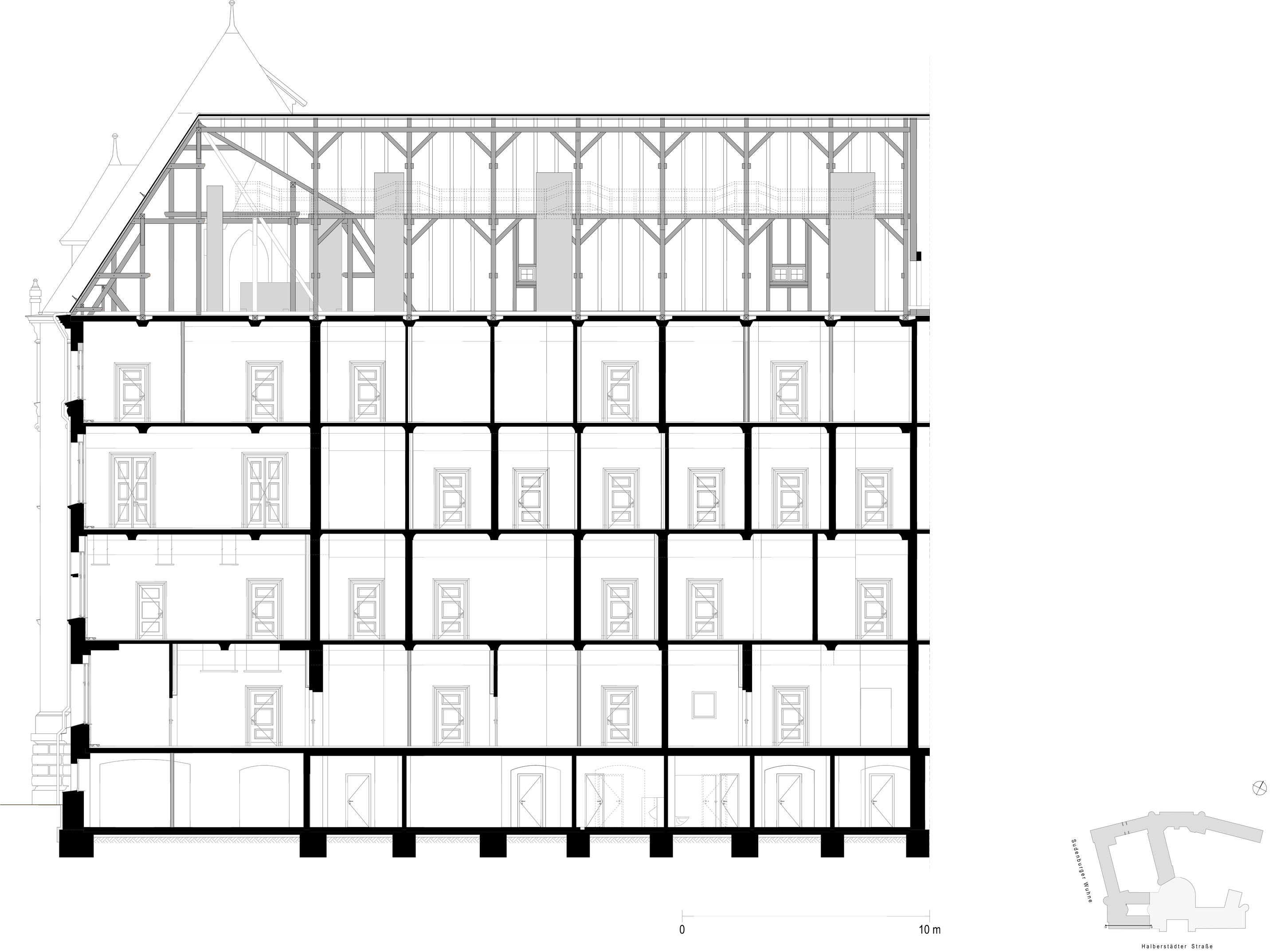 德国马格德堡地区法院修复项目丨TCHOBAN VOSS Architekten-62