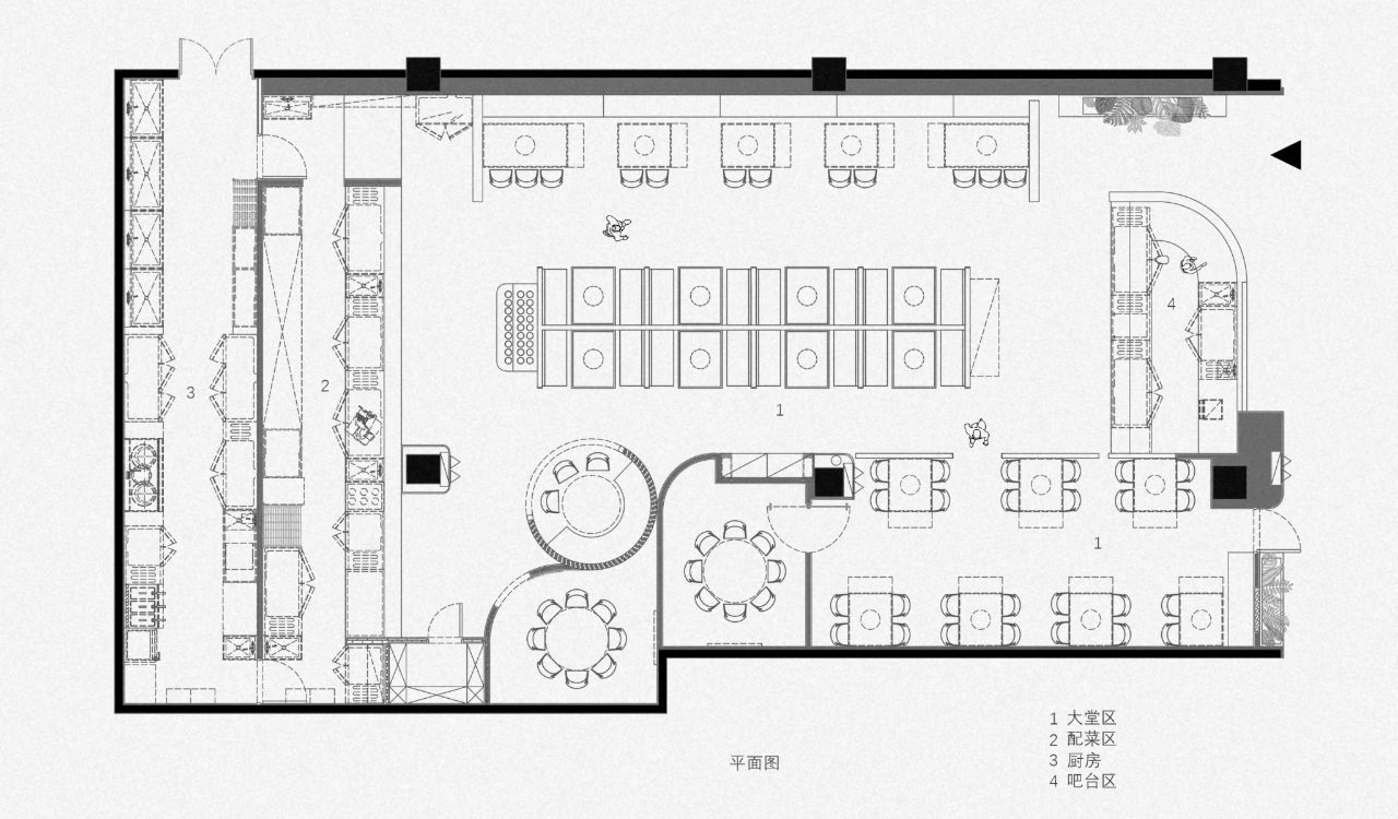 艺术红砖火锅店丨YOUNG DESIGN 本样设计-39