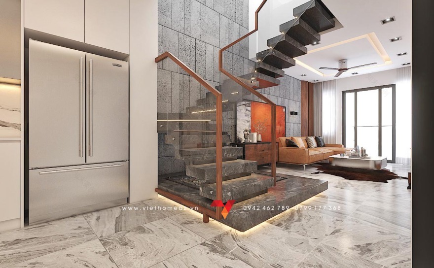 河内龙边市房屋设计丨AngolaBie丨Kiến Trúc – Nội Thất VietHome-24