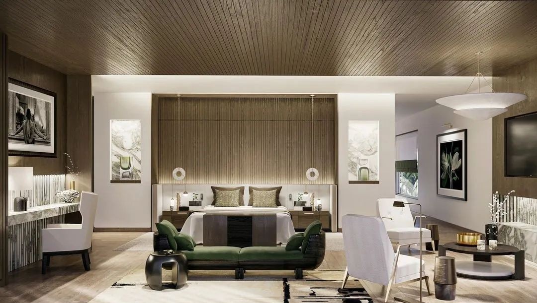 多巴胺设计风格的奢华空间设计丨凯丽·赫本(Kelly Hoppen)-71