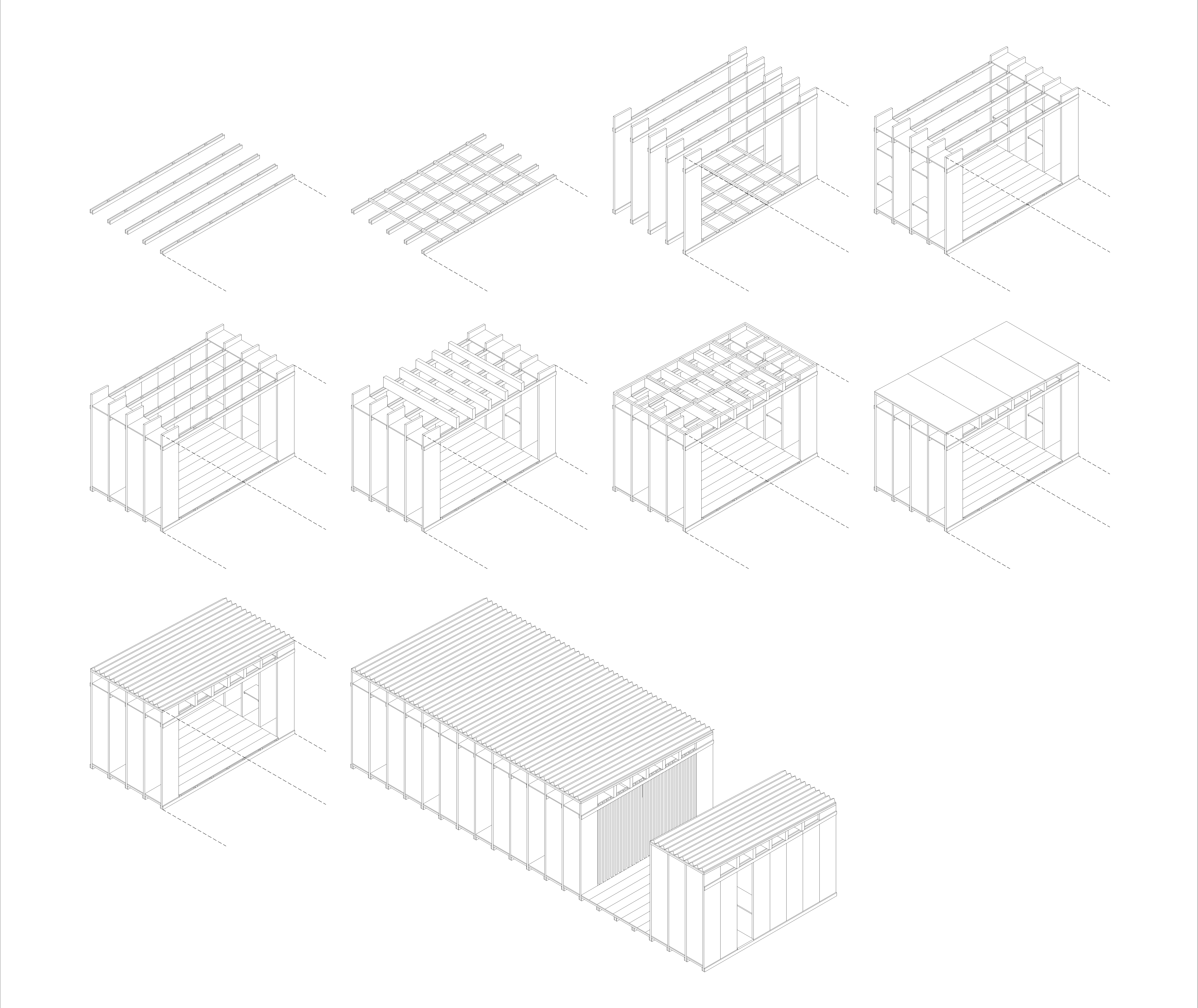 墨西哥社区中心的木框架设计-14