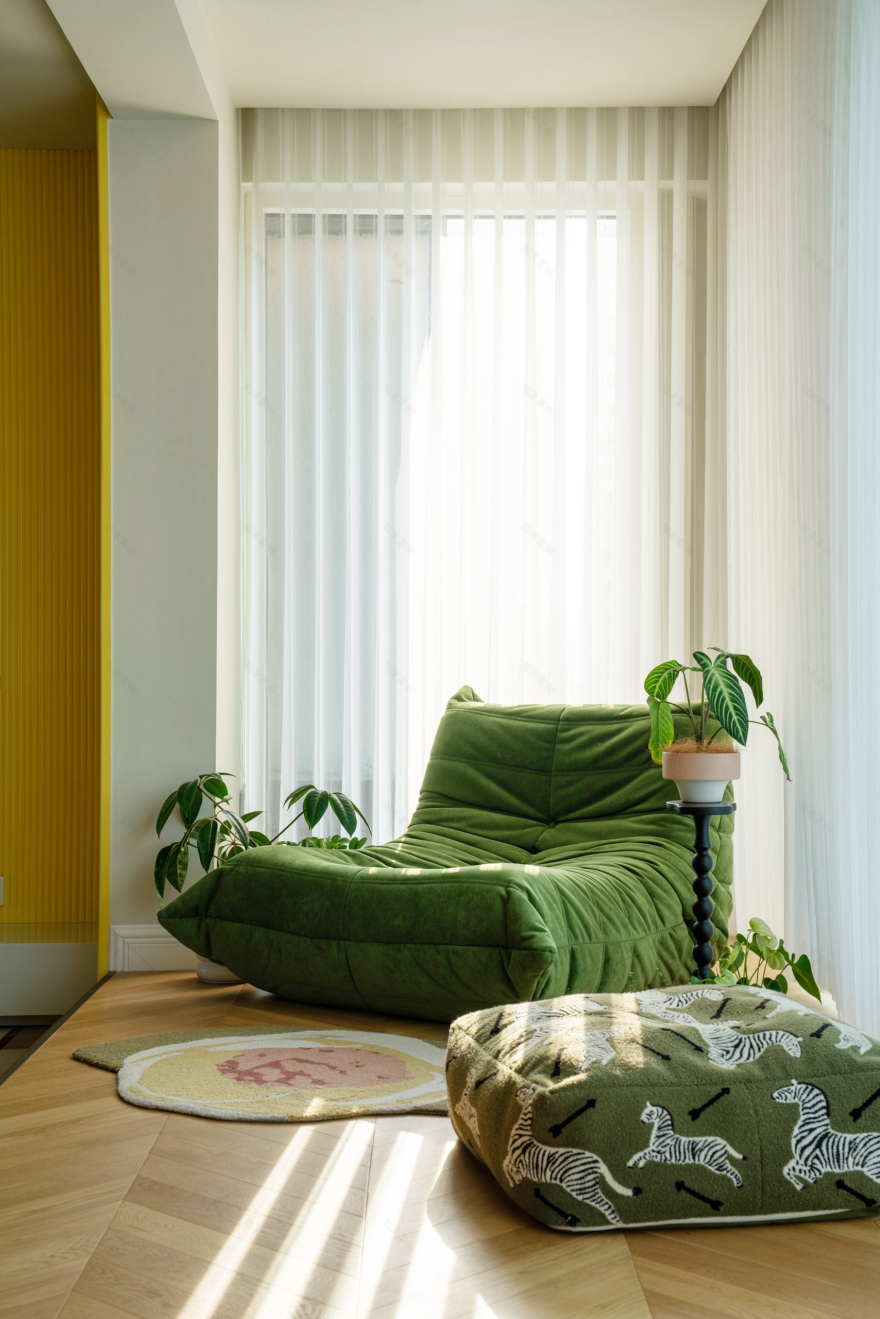 治愈疲劳的明亮系暖居丨清羽设计-12