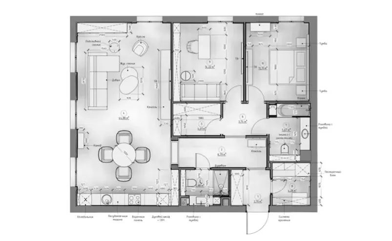 教授的舒适空间 · 104㎡公寓设计丨Inna Yakob-20