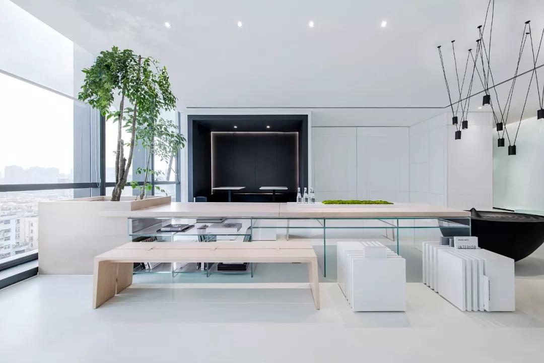 极简白，如何打造前卫艺术的国际办公-10