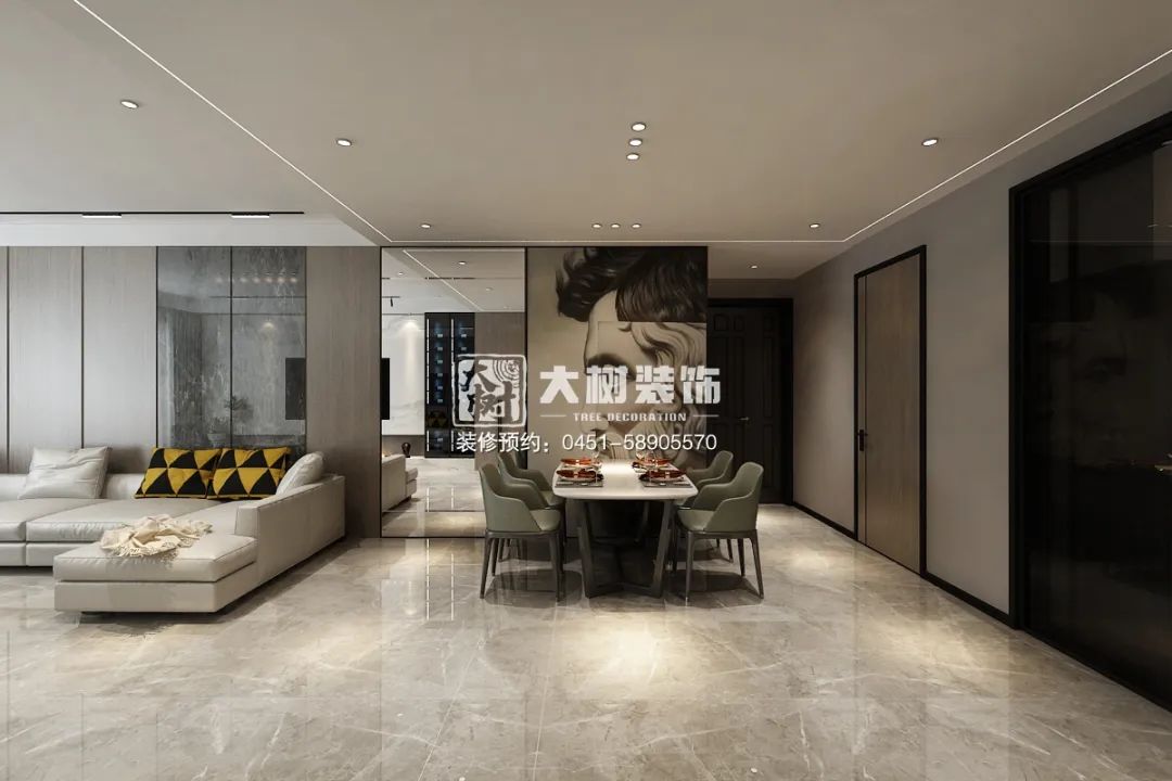 大正臻园 | 孙钰棋打造 100㎡极简空间 诠释品质生活-22