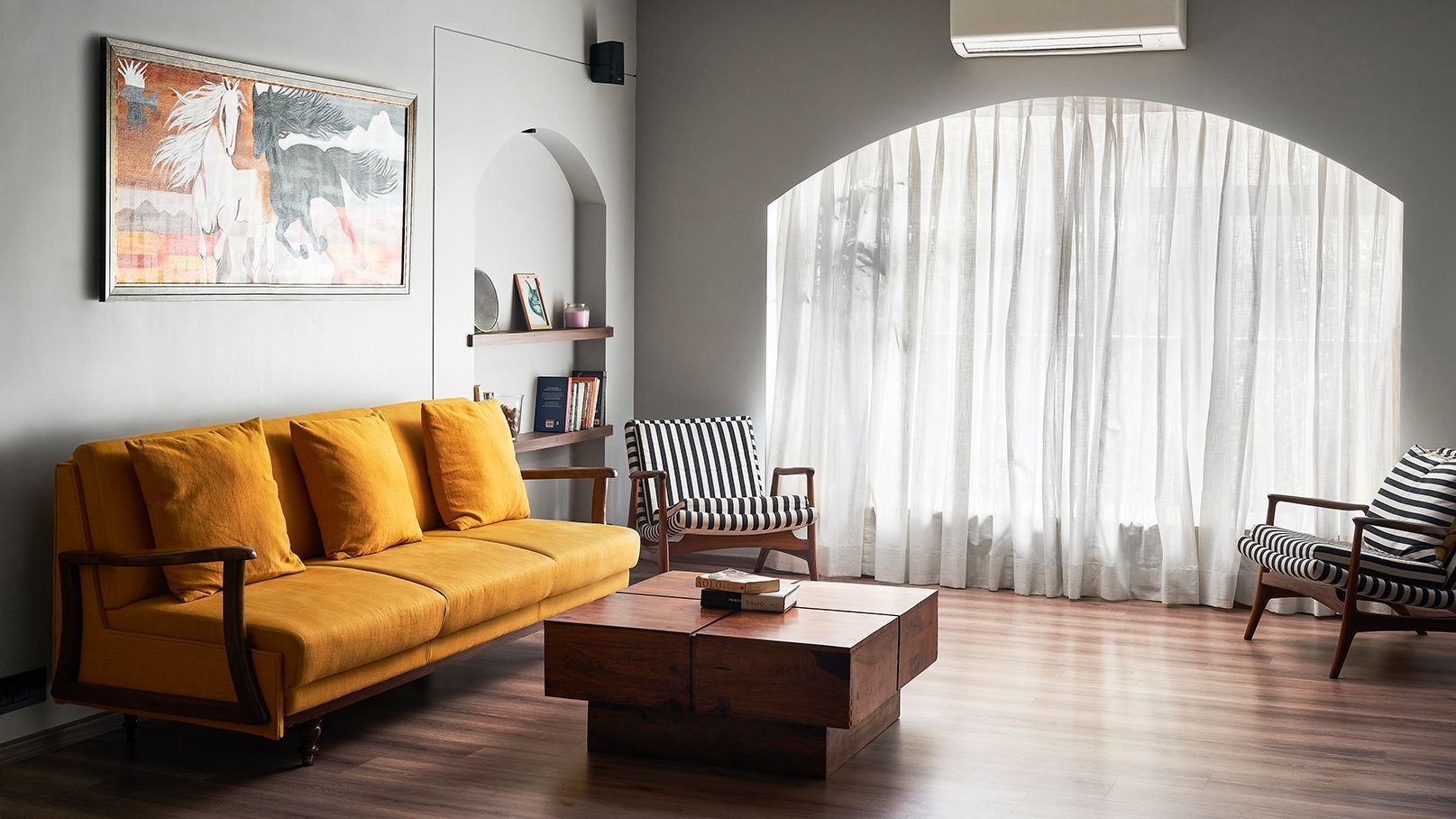 艺术拱门环绕的孟买住宅丨叙利亚德拉丨Studio PMB Architects-2