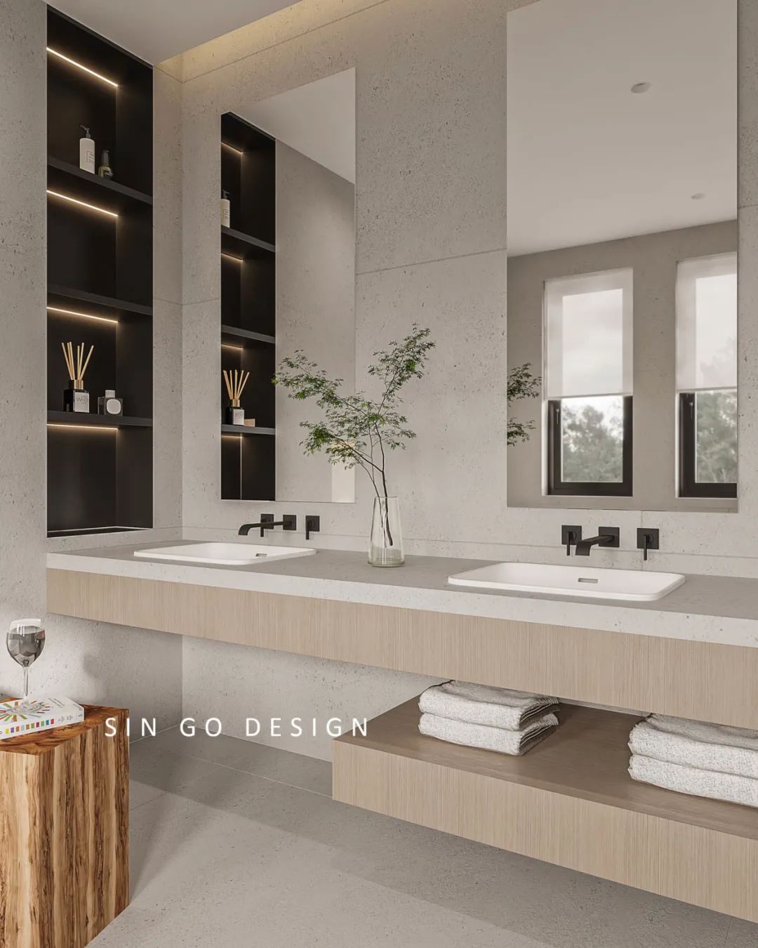 现代简约度假风别墅设计丨中国上海丨星杰国际设计-71