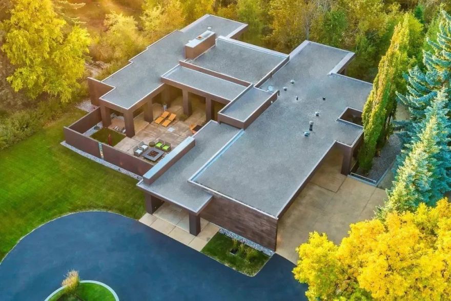 丛林秘境 · H House 宏伟生态豪宅丨著名建筑师吉姆·温斯利-4