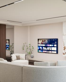 MODERN LİVİNG SPACE – WARM MİNİMALİSM