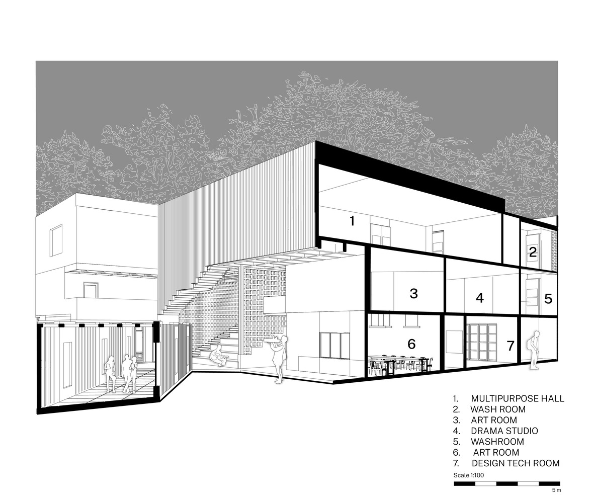 L’atelier 艺术音乐学校丨印度班加罗尔丨The Purple Ink Studio-40