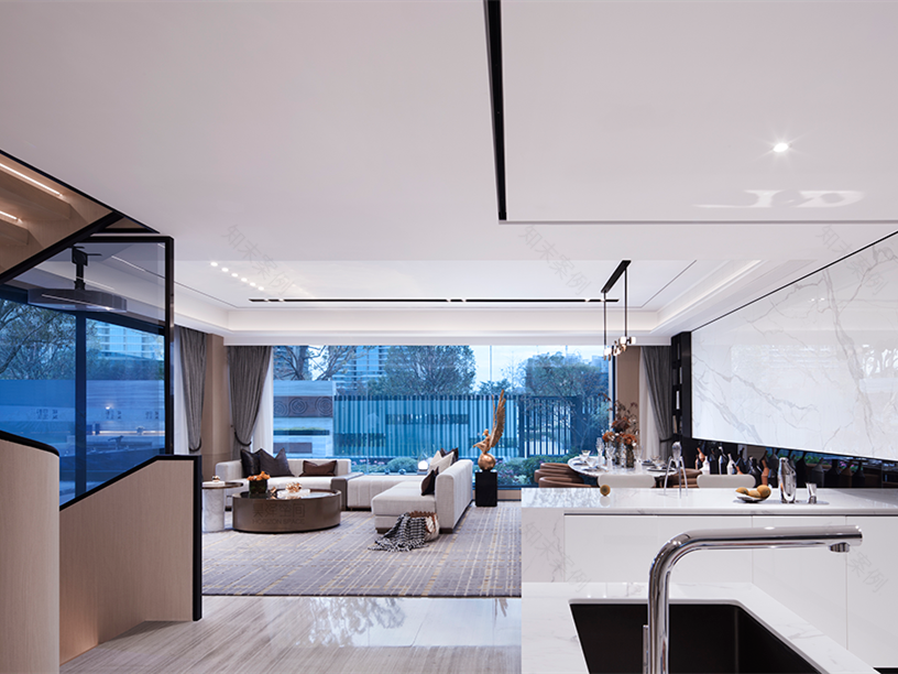 成都极简风的别墅丨中国成都丨深圳市昊泽空间设计有限公司-5