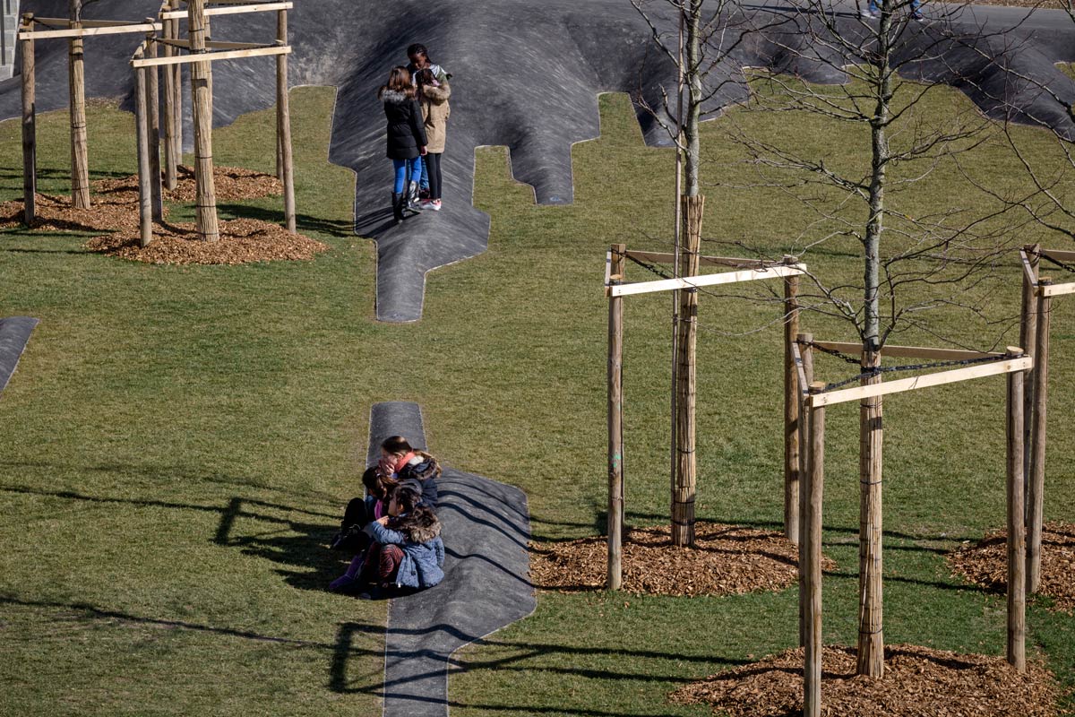 瑞士 Meyrin 公园的“折痕童年”-39