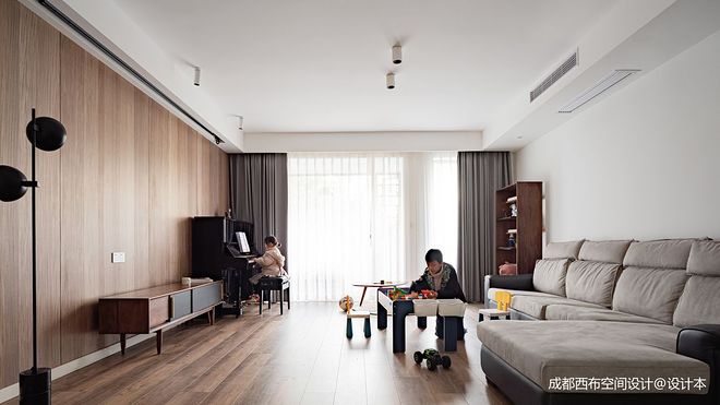 四居及以上156平米装修案例_效果图 - 西布实景 |四口之家：让家变成孩子的乐园 - 设计本-20