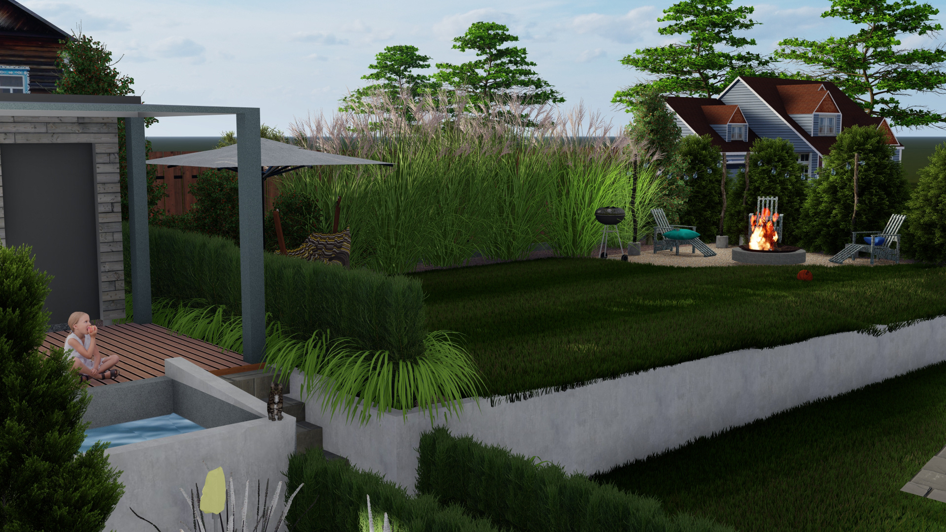 “Дом в Лесу”地块美化项目丨俄罗斯丨Светлана Кормилец(景观建筑师)-16