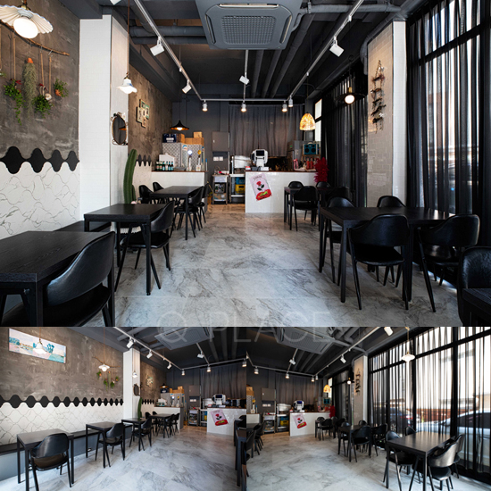 黑白简约 13 坪小酒馆，设计成本大公开-1