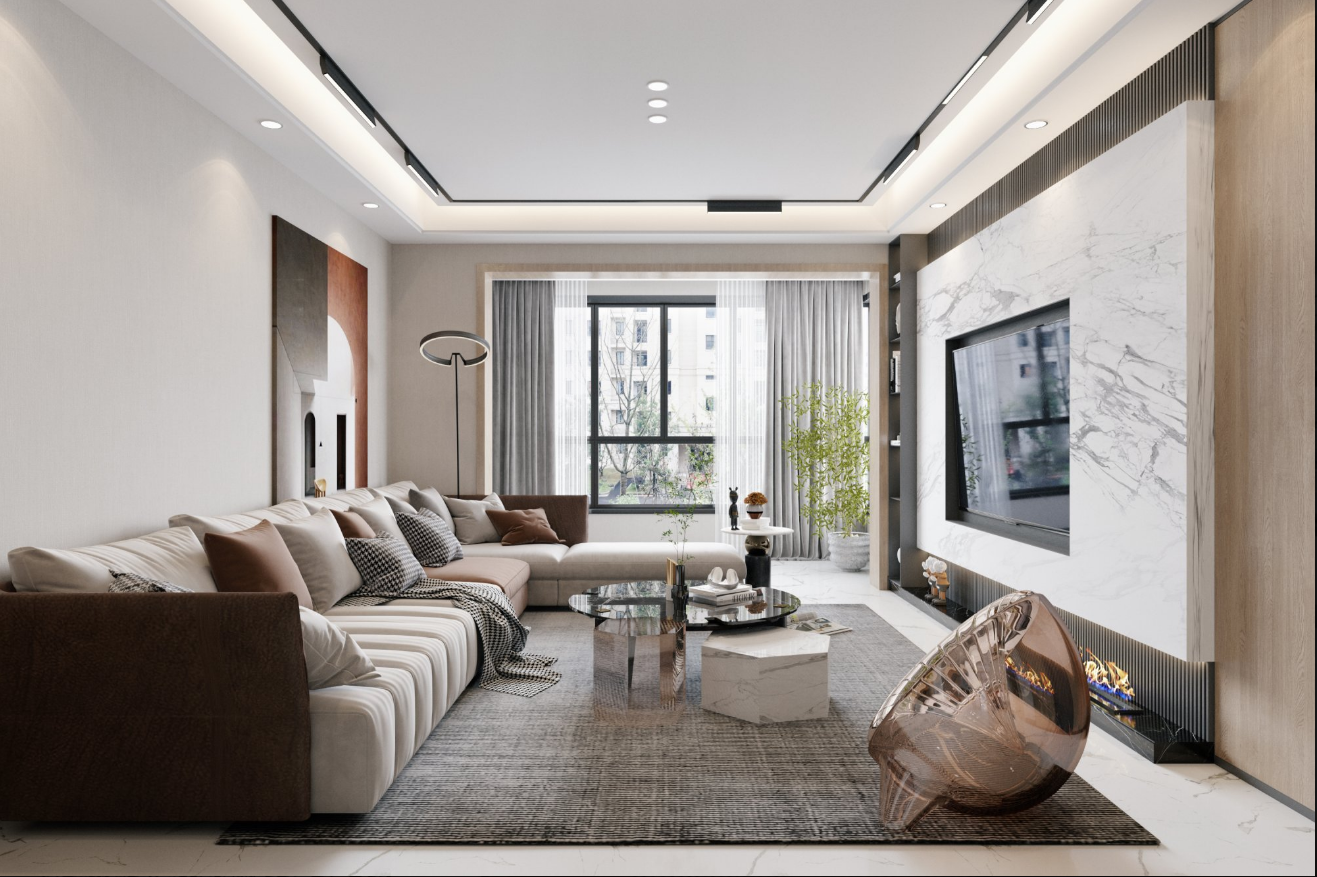 现代轻奢别墅，演绎文化自信与生活美学-1