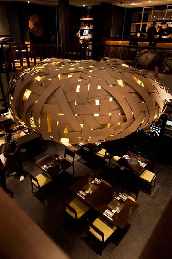 巴西圣保罗日式餐厅 Osaka，自然元素与文化交融的创新设计-8