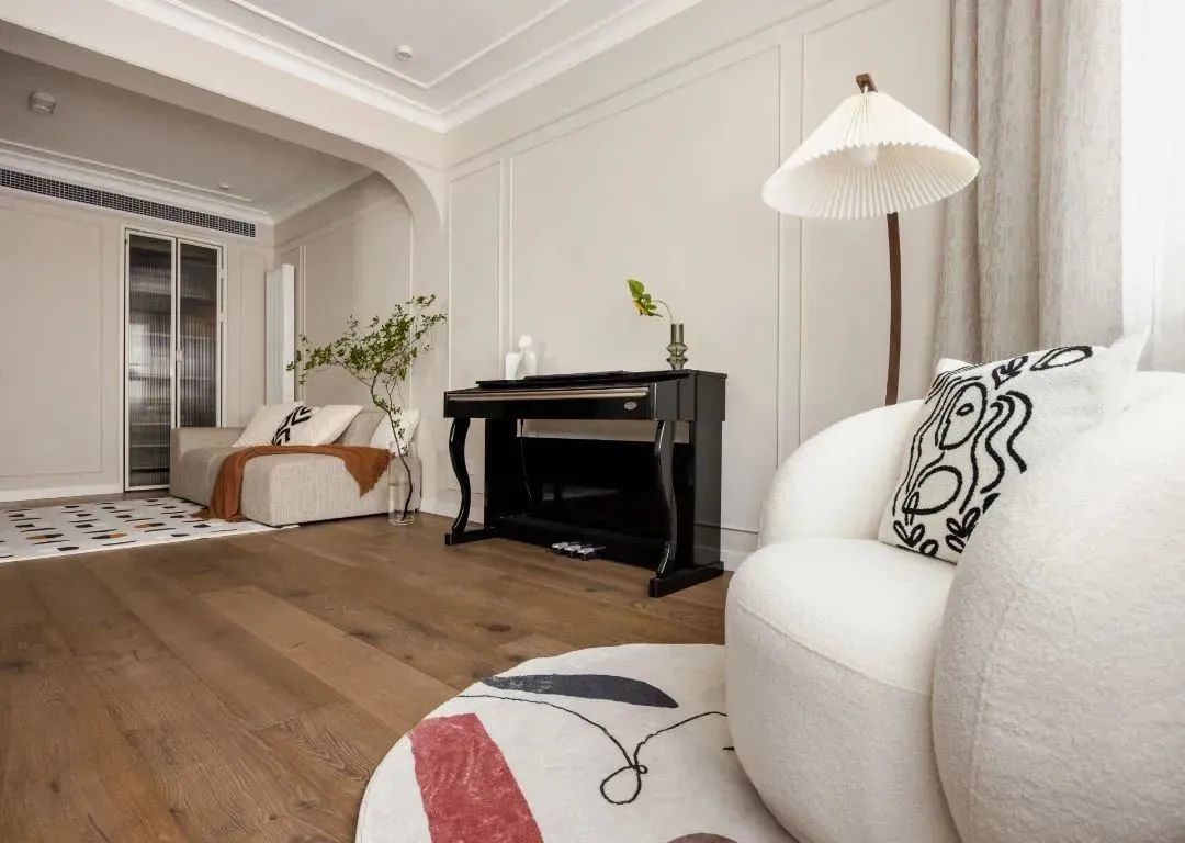 上海退休女教师86㎡奶油风养老宅丨中国上海丨净名制作设计-34